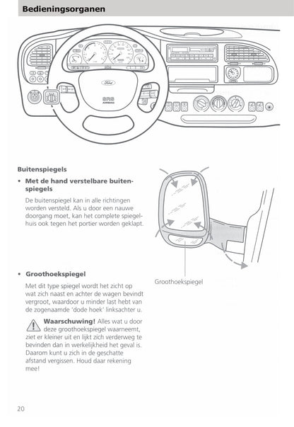 1994-2000 Ford Transit Manuel du propriétaire | Néerlandais