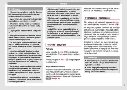 Seat Media System Touch / Colour Instrukcja obsługi 2013 - 2017