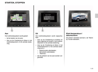 Renault Easy Connect Multimediasystemen Handleiding 03/2020