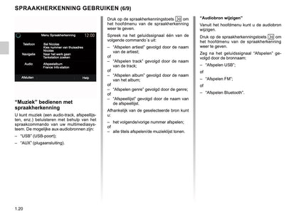 Renault Easy Connect Multimediasystemen Handleiding 03/2020