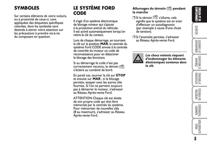 2010-2014 Ford Ka Gebruikershandleiding | Frans