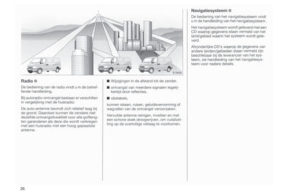 1998-2003 Opel Movano Gebruikershandleiding | Nederlands