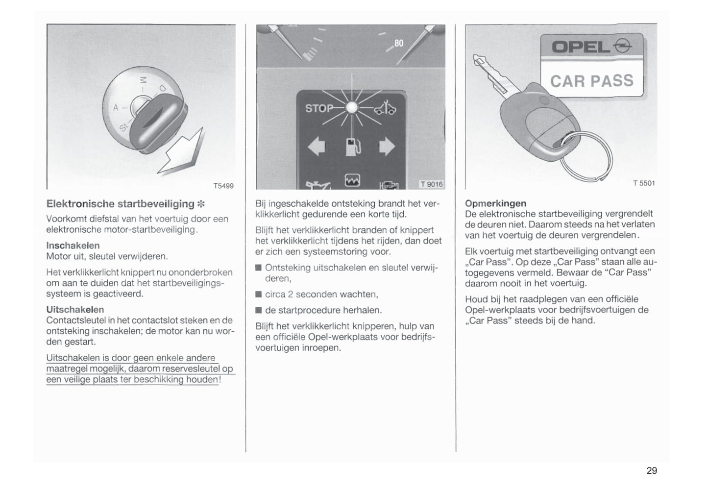 1998-2003 Opel Movano Gebruikershandleiding | Nederlands