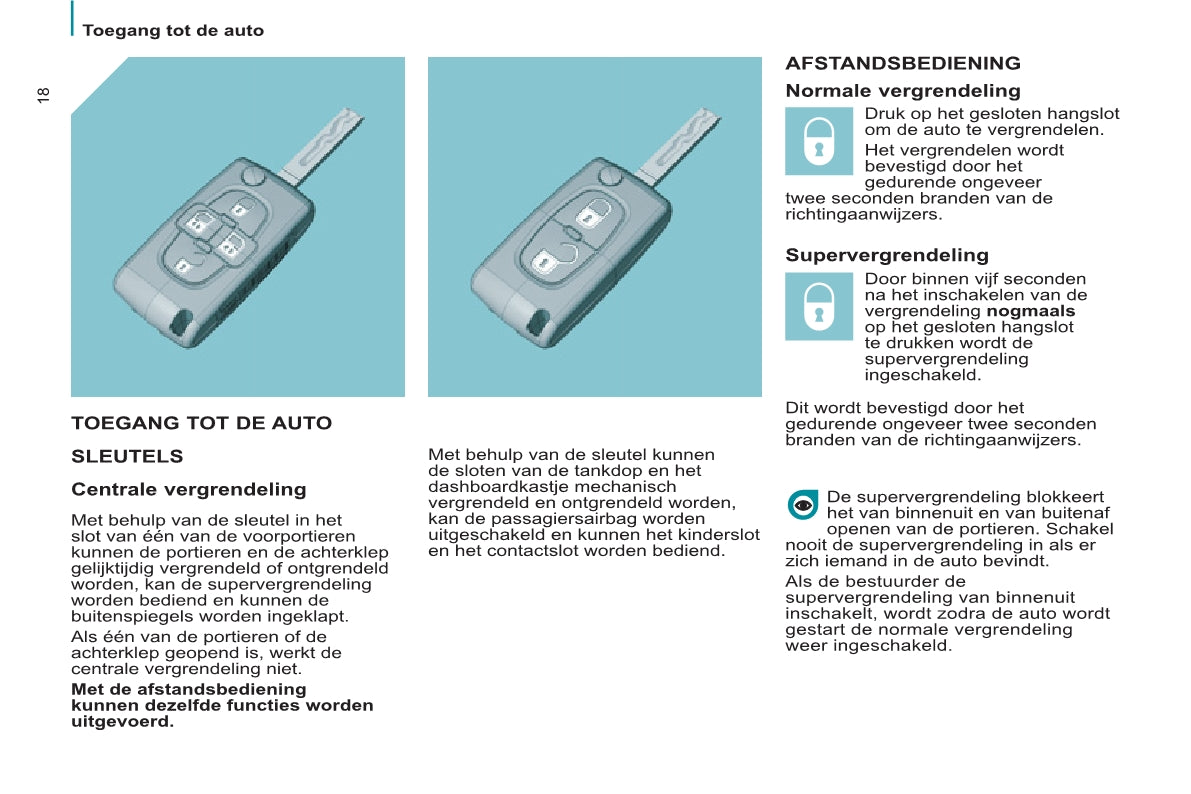 2008-2014 Citroën C8 Manuel du propriétaire | Néerlandais