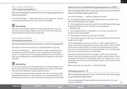 2007-2012 Audi A4 Bedienungsanleitung | Niederländisch