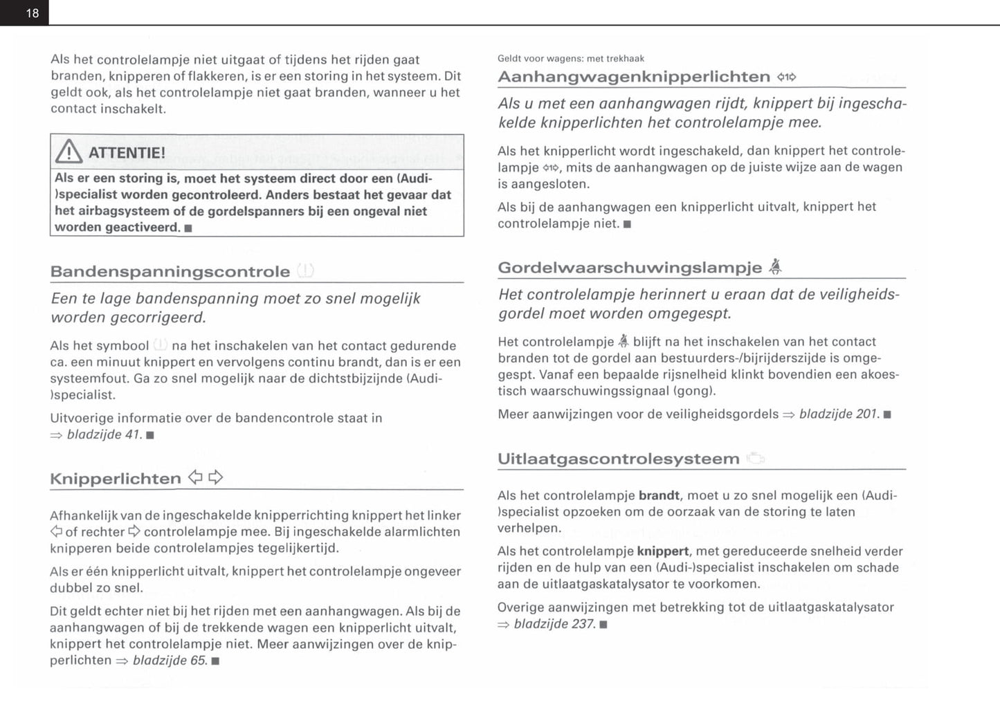 2007-2012 Audi A4 Bedienungsanleitung | Niederländisch