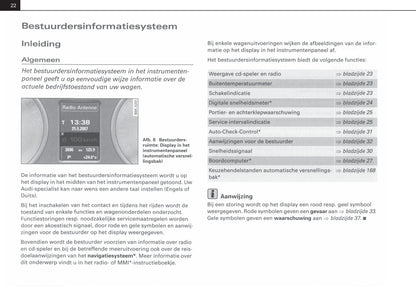 2007-2012 Audi A4 Bedienungsanleitung | Niederländisch