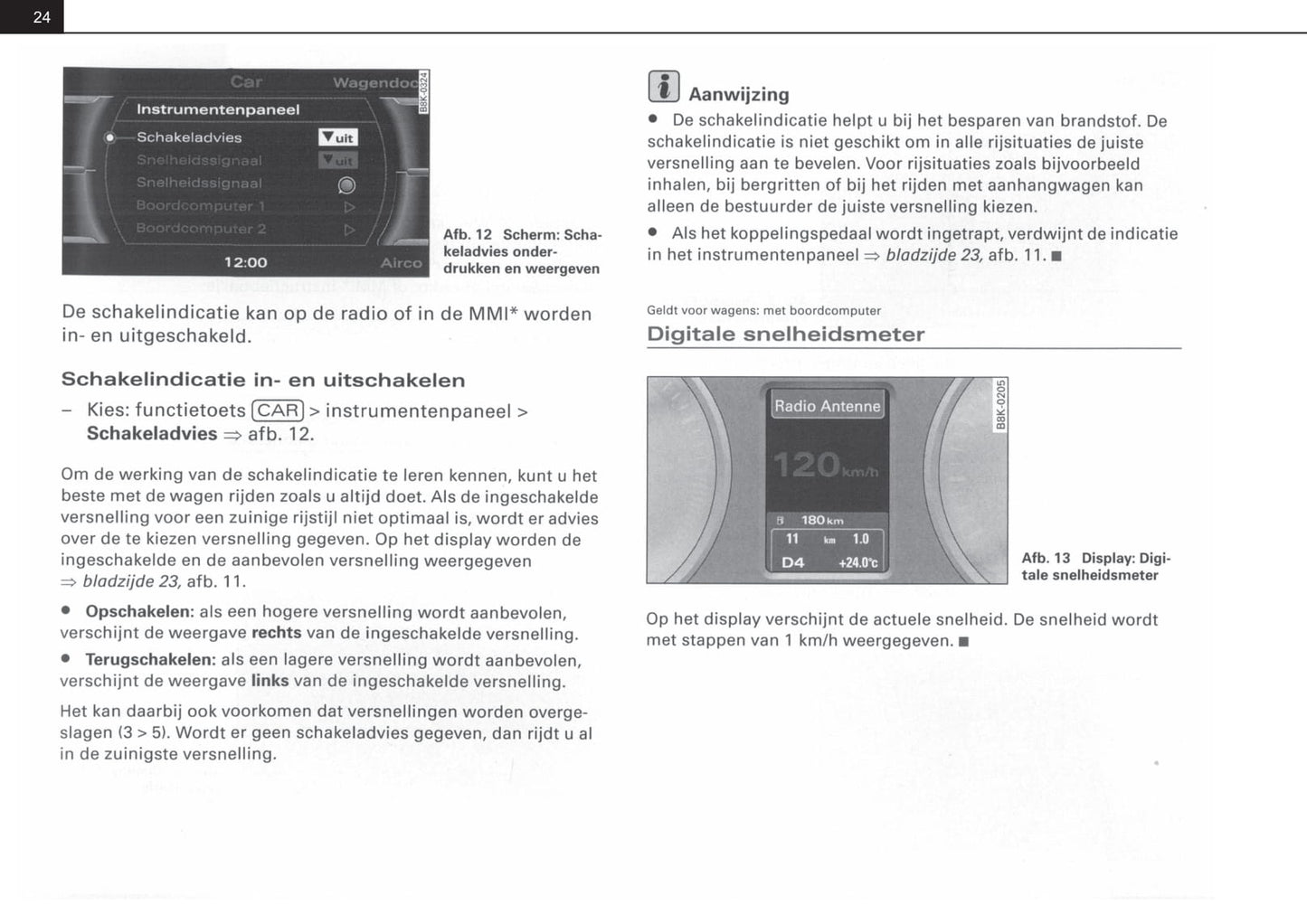 2007-2012 Audi A4 Bedienungsanleitung | Niederländisch