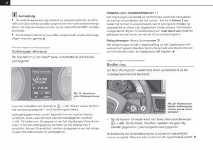 2007-2012 Audi A4 Bedienungsanleitung | Niederländisch