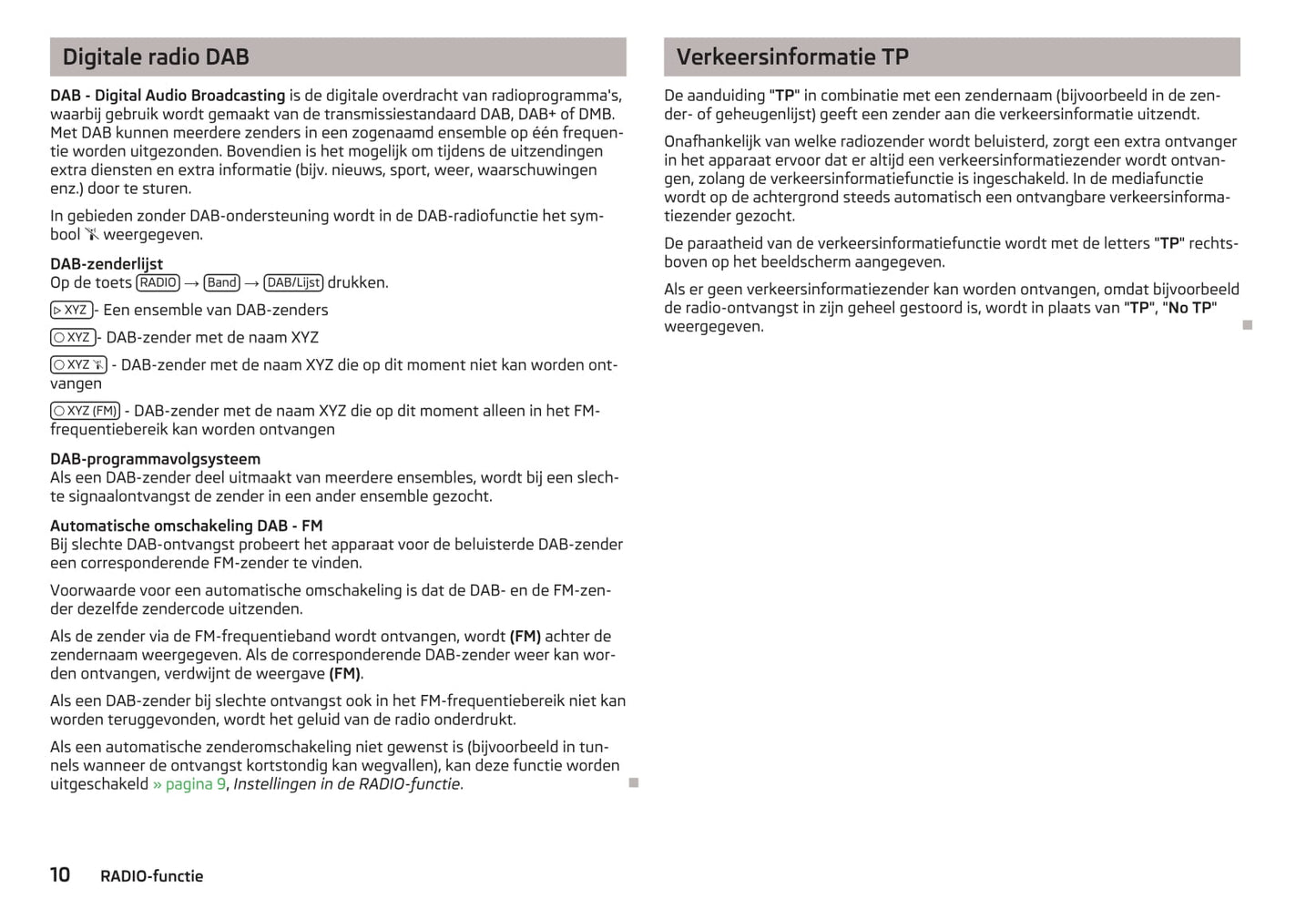 Skoda Amundsen Navigatie Handleiding 2012