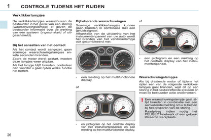 2011-2013 Peugeot 308 CC Owner's Manual | Dutch