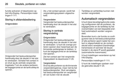 2018 Opel Corsa Gebruikershandleiding | Nederlands