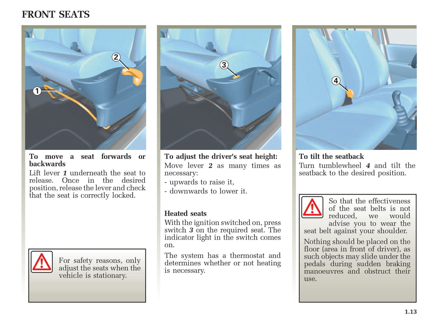 2005-2006 Renault Modus Owner's Manual | English