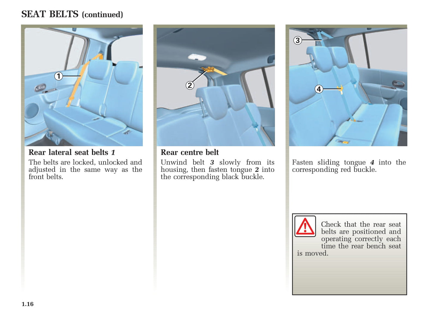 2005-2006 Renault Modus Owner's Manual | English