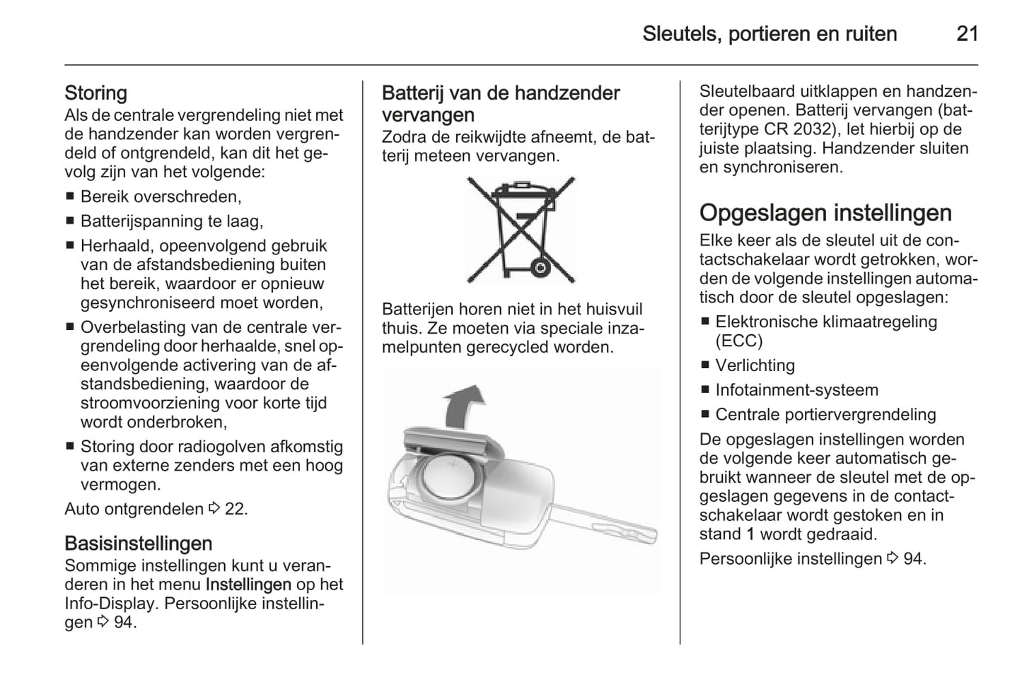 2010-2015 Chevrolet Orlando Bedienungsanleitung | Niederländisch