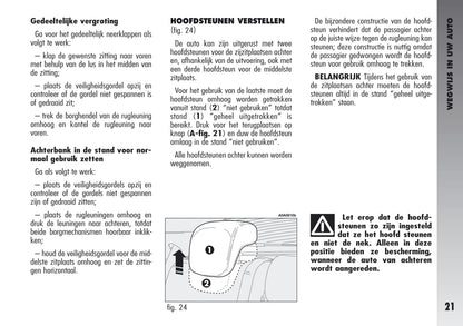 2003-2010 Alfa Romeo GT Gebruikershandleiding | Nederlands