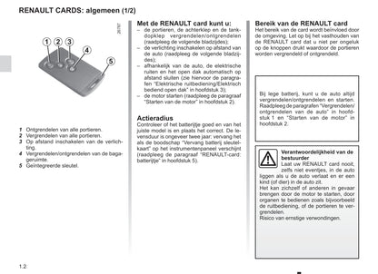 2014-2015 Renault Scénic/Grand Scénic Owner's Manual | Dutch