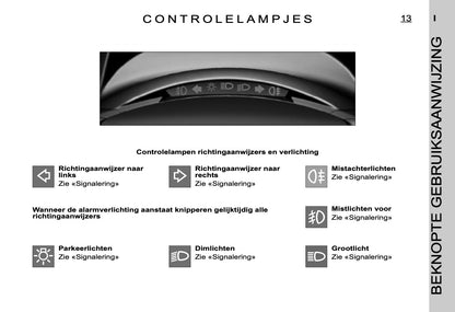 2005-2006 Citroën C4 Bedienungsanleitung | Niederländisch