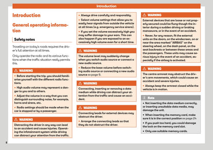 Seat Media System Colour Owners Manual