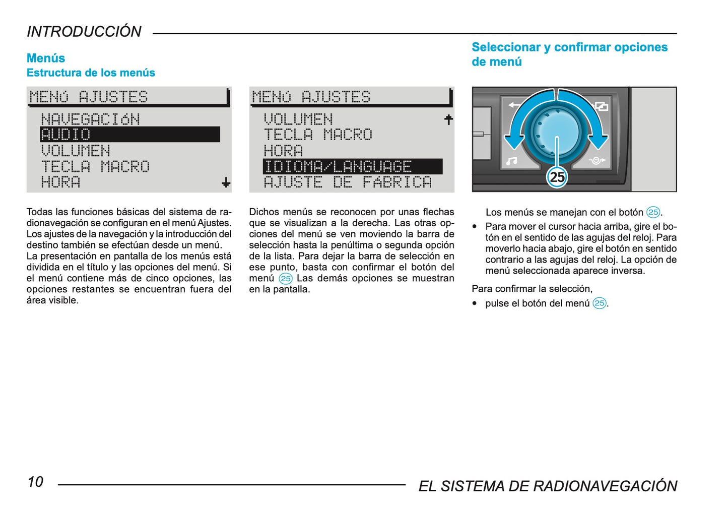 Skoda Radio-Navegacion-Sistema Manual de Instrucciones 2003