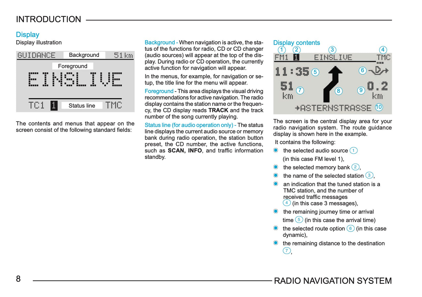 Skoda Radio Navigation System Gebruikershandleiding 2003