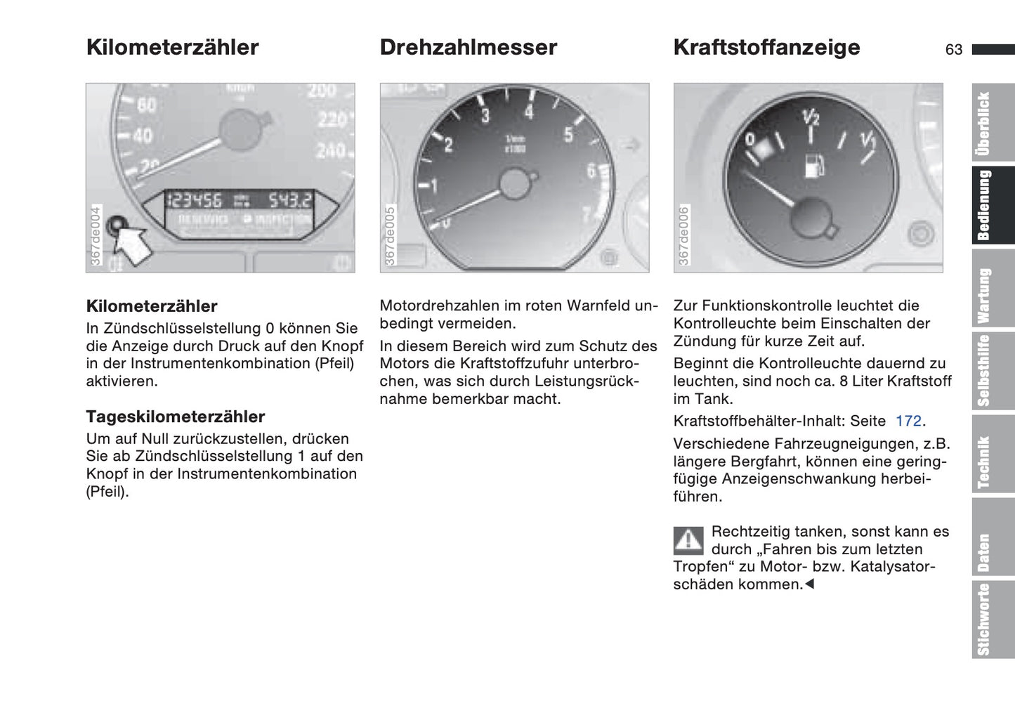 1997-1998 BMW Z3/Z3 M Bedienungsanleitung | Deutsch