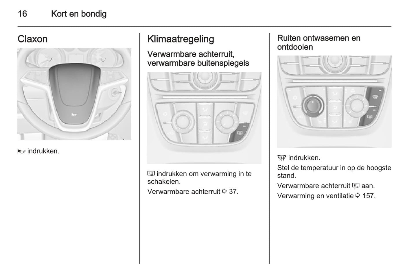 2015-2016 Opel Astra Gebruikershandleiding | Nederlands