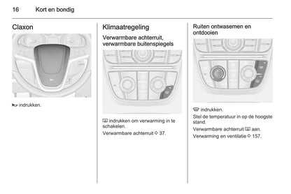 2015-2016 Opel Astra Gebruikershandleiding | Nederlands