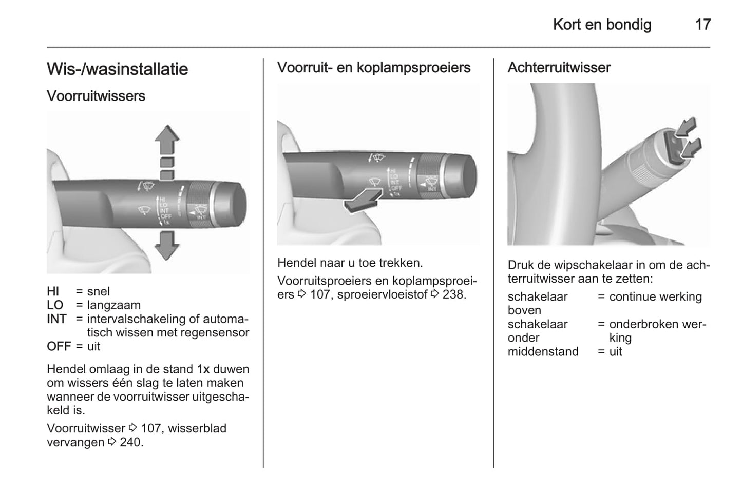 2015-2016 Opel Astra Gebruikershandleiding | Nederlands