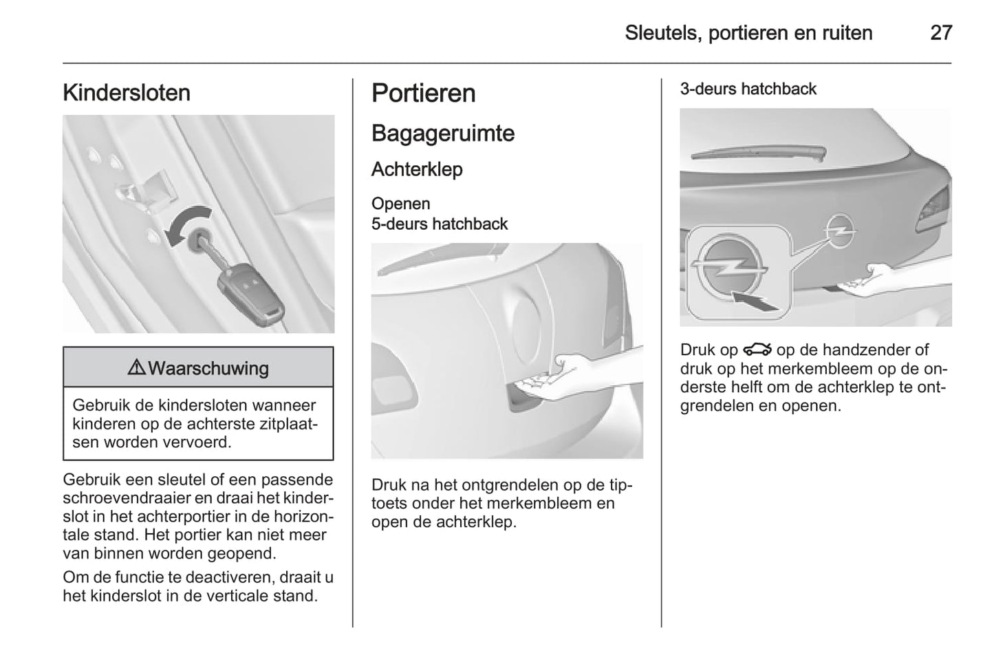 2015-2016 Opel Astra Gebruikershandleiding | Nederlands