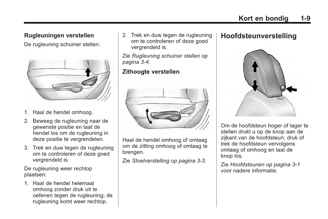 2013 Chevrolet Volt Owner's Manual | Dutch