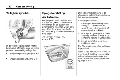 2013 Chevrolet Volt Owner's Manual | Dutch