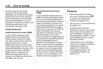 2013 Chevrolet Volt Owner's Manual | Dutch