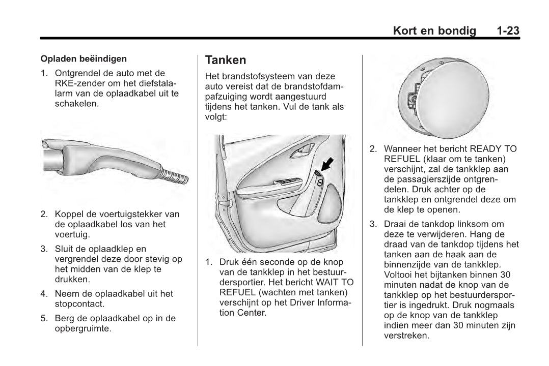 2013 Chevrolet Volt Owner's Manual | Dutch