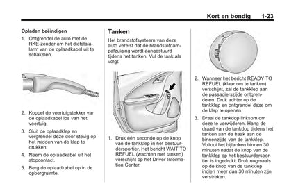 2013 Chevrolet Volt Owner's Manual | Dutch