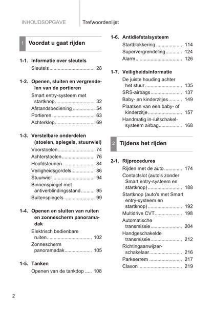 2014-2015 Toyota Verso Owner's Manual | Dutch