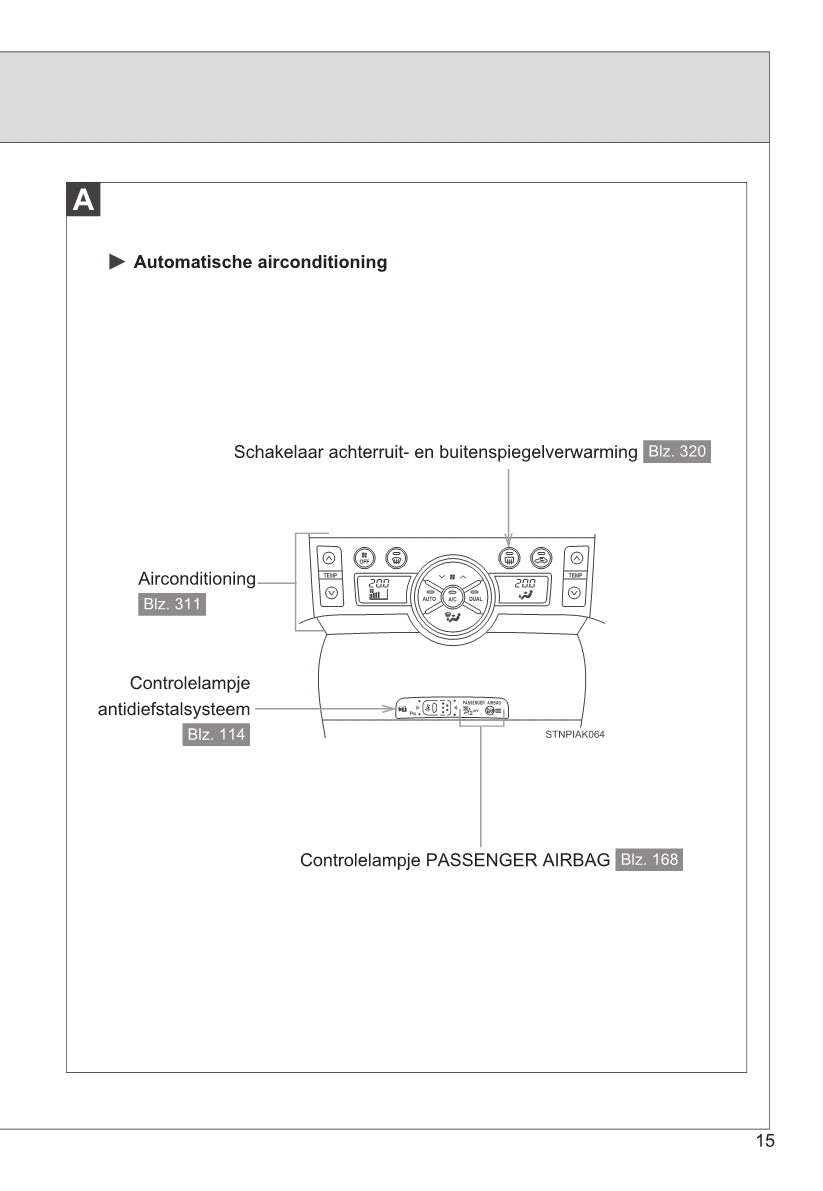 2014-2015 Toyota Verso Owner's Manual | Dutch