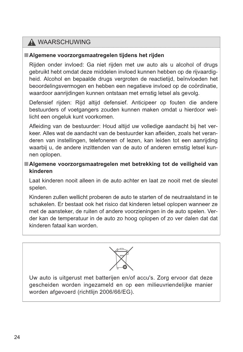 2014-2015 Toyota Verso Owner's Manual | Dutch