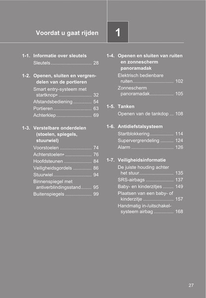 2014-2015 Toyota Verso Owner's Manual | Dutch