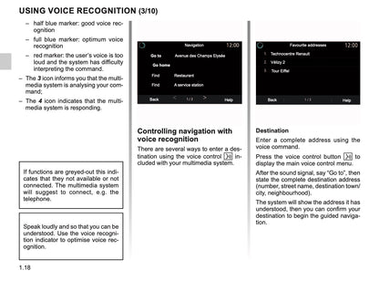 Renault Easy-Link Owner's Manual 2019 - 2020