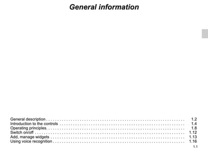 Renault Easy-Link Owner's Manual 2019 - 2020