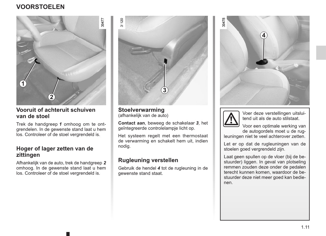 2012-2013 Renault Wind Owner's Manual | Dutch