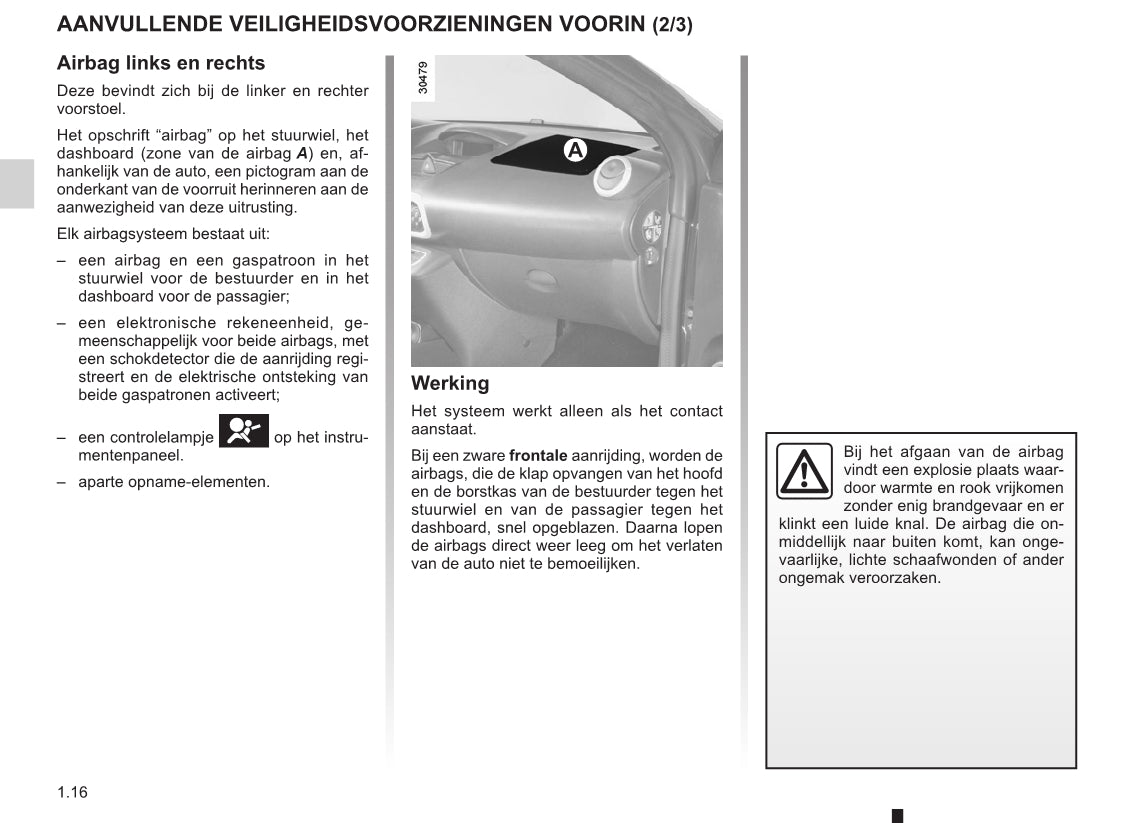 2012-2013 Renault Wind Owner's Manual | Dutch