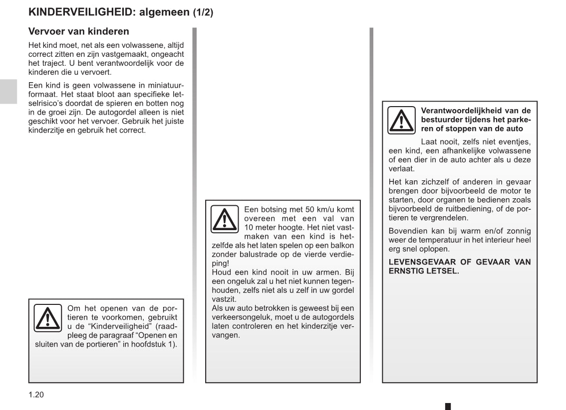 2012-2013 Renault Wind Owner's Manual | Dutch