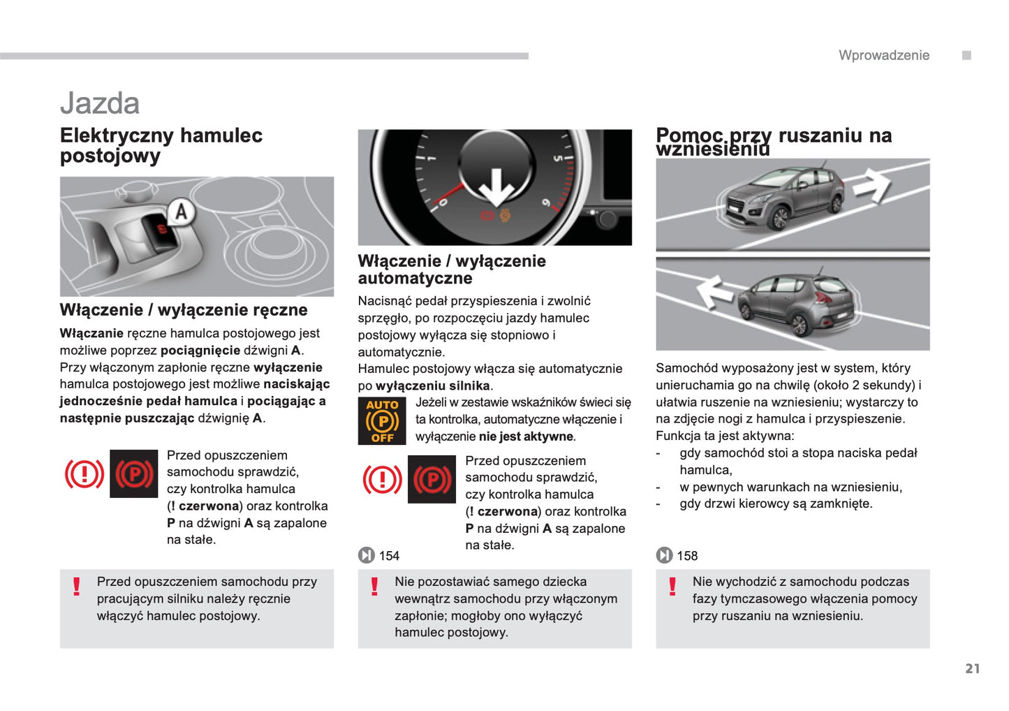 2013-2014 Peugeot 3008 HYbrid4 Manuel du propriétaire | Polonais