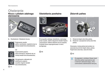 2013-2014 Peugeot 3008 HYbrid4 Manuel du propriétaire | Polonais