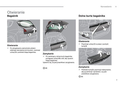 2013-2014 Peugeot 3008 HYbrid4 Manuel du propriétaire | Polonais