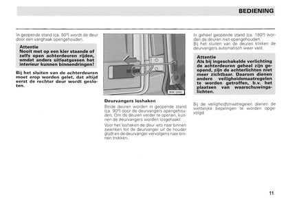 1996-2004 Volkswagen Caddy Owner's Manual | Dutch