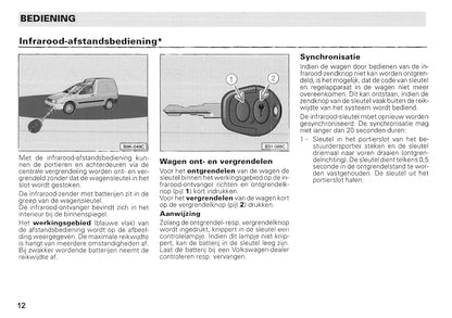 1996-2004 Volkswagen Caddy Owner's Manual | Dutch