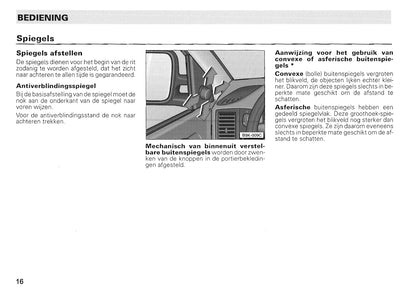 1996-2004 Volkswagen Caddy Owner's Manual | Dutch